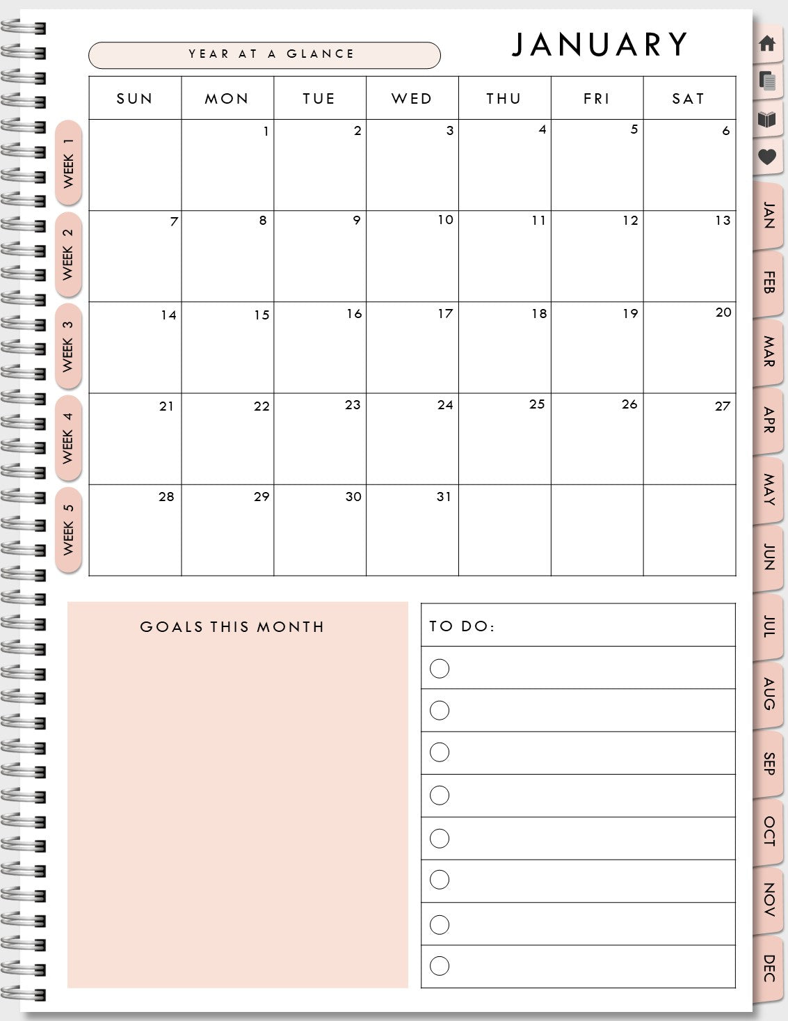 500+ interactive pages | Download Digital Planner now stunning designs