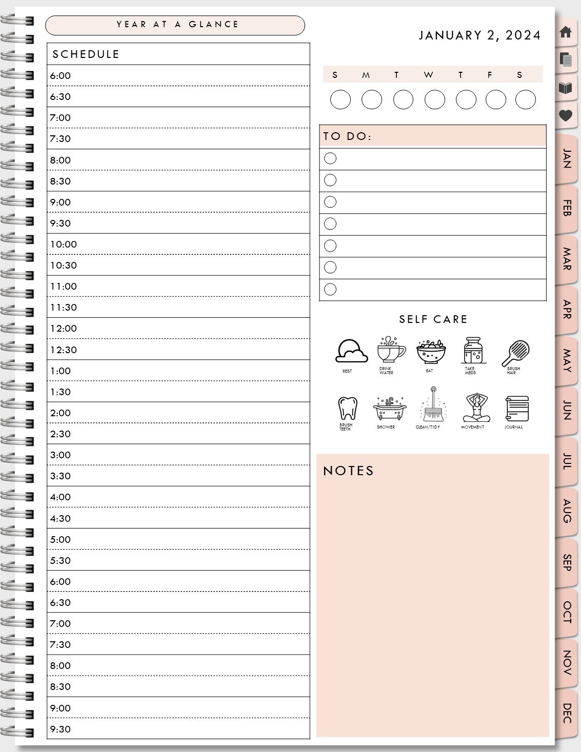 500+ interactive pages | Download Digital Planner now stunning designs